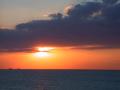 Coucher de soleil en mer du Nord Coucher de soleil en mer du Nord